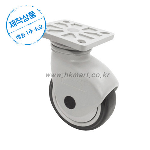 평바퀴(Plate type caster)노브레이크