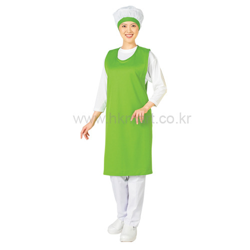 배식용앞치마/아이메쉬/민소매타입/와코