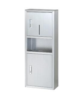 핸드타올디스펜서(휴지통장착/스텐/매립형)