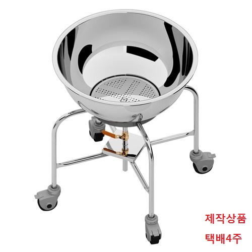 (돌리)튀김용소쿠리운반카(HKCC-D3)볼밸브유