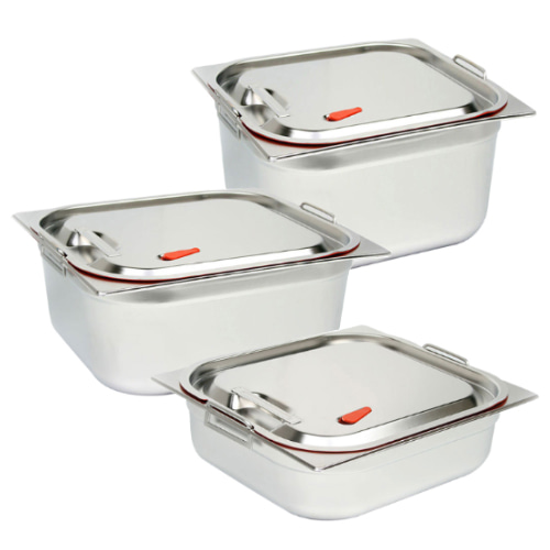 밀폐용기스텐(김치통) 8.5L/13L/17L(354×325×높이mm)