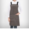 Stylish H형 단색 앞치마(옥스포드/다크카키)