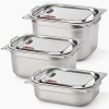 밀폐용기스텐(김치통) 6L/9L/12L(325×265×높이mm)