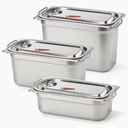 밀폐용기스텐(김치통) 3.8L/5.5L/7.5L(325×176×높이mm)