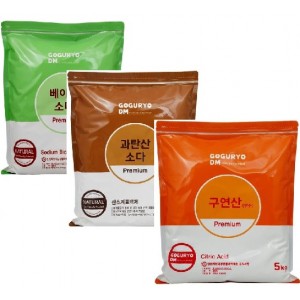 프리미엄 베이킹소다/구연산/과탄산수소나트륨/5kg