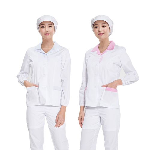 얇은조리사가운(긴팔)