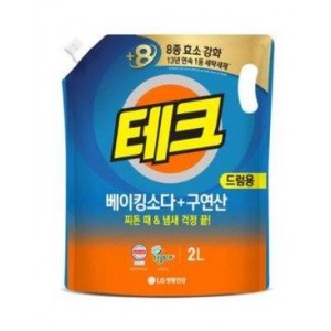 테크액체세제 드럼용 2L