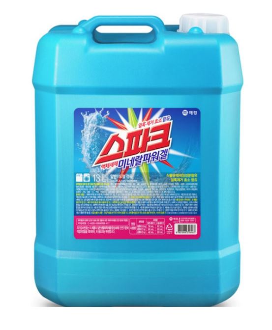 스파크 미네랄 액체세제 13L