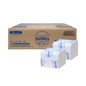 크리넥스 냅킨 180매 x 40밴드 총7200매 1박스 5315161