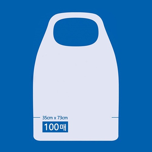부직포앞치마/일회용(마미손)100매