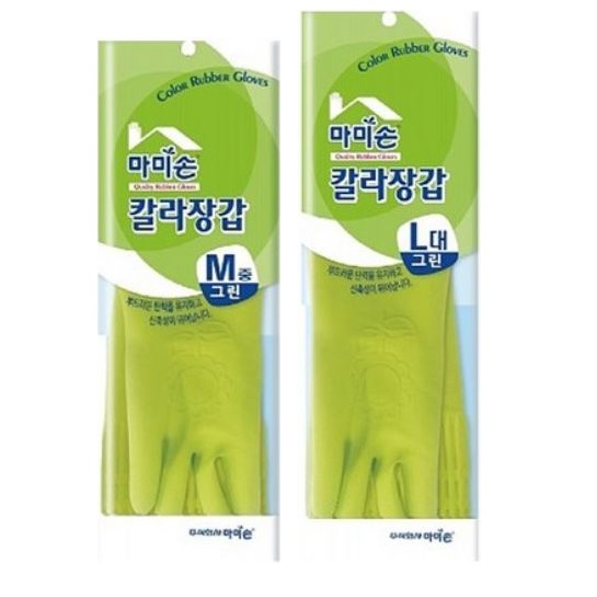 마미손 고무장갑 그린